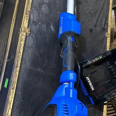 Kobalt 80V String Trimmer With Battery And Charger 