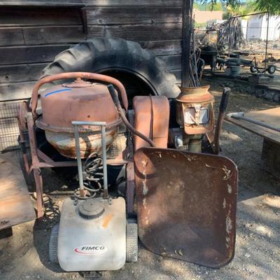 Cement mixer,Cream separator 