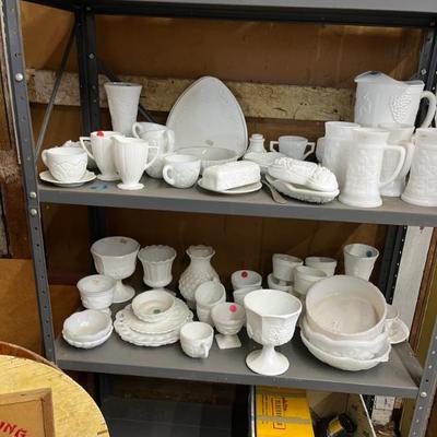 Milk glass