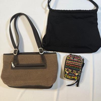 2 The SAK Purses And A Sakroots Wristlet 