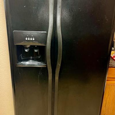 Frigidaire Gallery Series Black Refrigerator w/Ice Maker and Water Dispenser