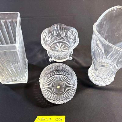 Glass/Crystal Bowls and Vases