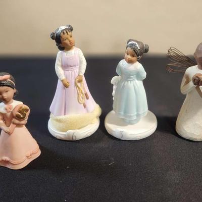 Charming Collection of Enesco and Willow Tree Figurines