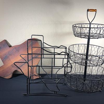 Down Home Organization: Wire Baskets & Texas Flair