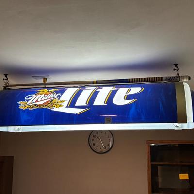 Miller Lite bar light