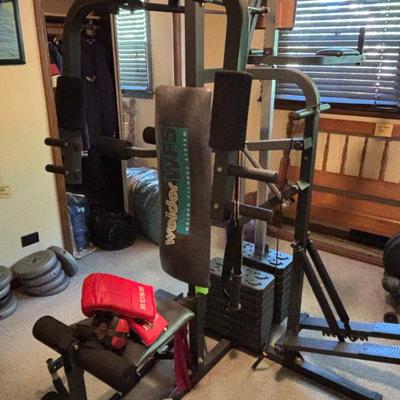 Sale Photo Thumbnail #32: Multi gym and weights