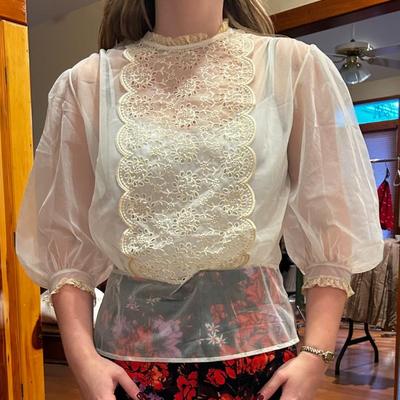 Sale Photo Thumbnail #3: Vintage blouses 