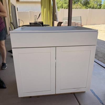 Never installed cabinet 