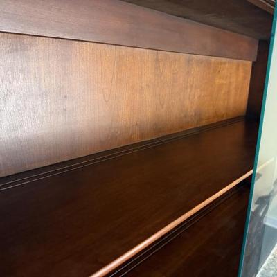 Cherry wood hutch