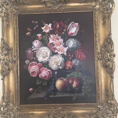 Original painting by Erich Schuerer with signed artist letter