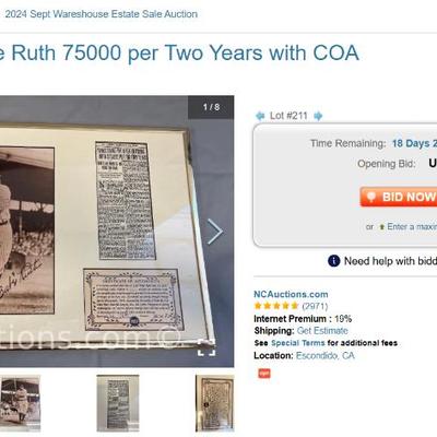 Estate sale photo