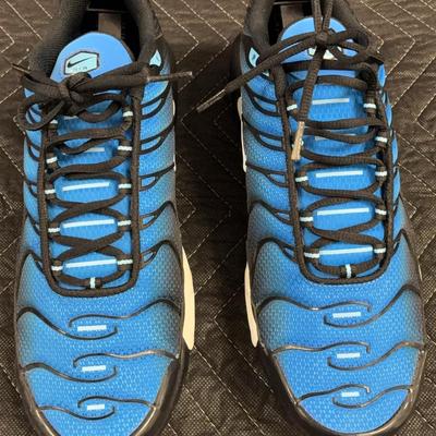 Nike Air Max Plus Tn Men’s Sneakers – Blue & Black – Size 10.5