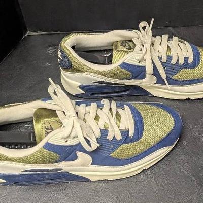 Nike Air Max 90 Olive/Blue/White Size 10.5