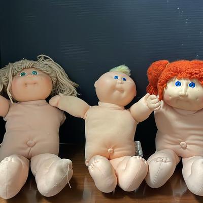 Cabbage Patch Dolls - Set of 3 