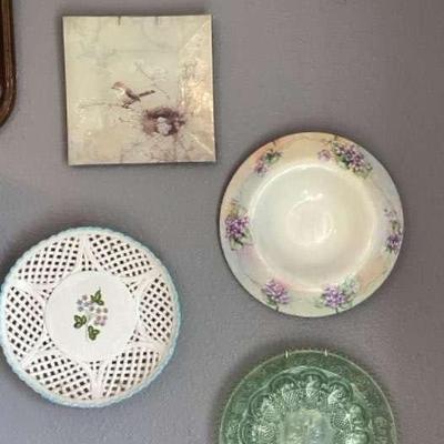 Decorative Plates Ready for Hanging 