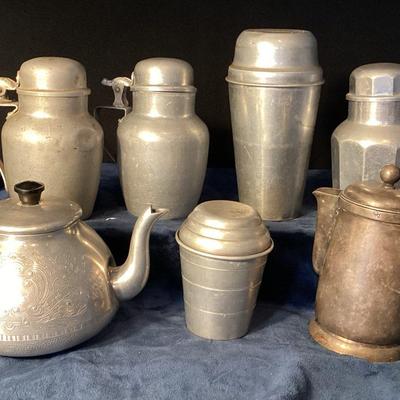 Aluminum Syrup/Molasses Pitchers/Cocomalt Shaker/Others
