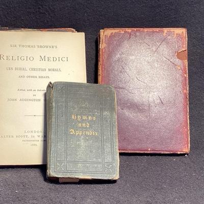 Religio Medici c. 1886 Other Antique books 