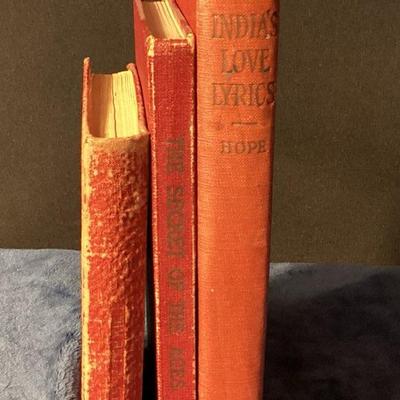 India's Love Lyrics c.1919/Tennyson's Idylls of the King c 1902