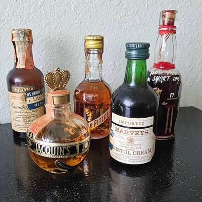 Vintage Mini/Nip Bottles 