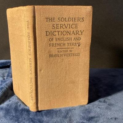 The Soldiers  Service Dictionary c 1917