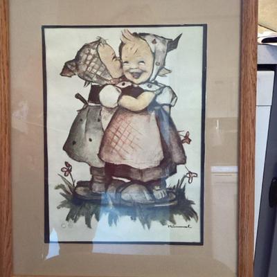 Hummel "Telling Her Secret" Print 