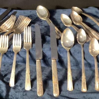 Lady Joan Silverplate Flatware 