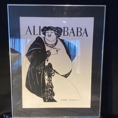 "Ali Baba (Cover Design for 'The Forty Thieves')" by Aubrey Beardsley