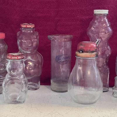 Ovaltine Mixer & Other Character Shaped Jars 