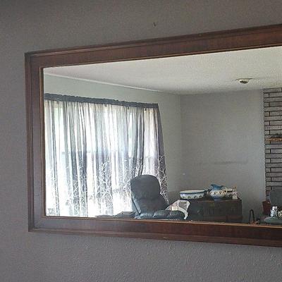 Large 4++ Feet Across Mid Century Mirror 