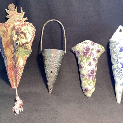 Tussy Mussy Wall Vases