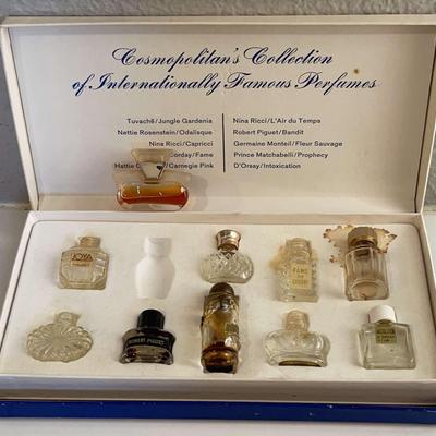 Cosmopolitan's  Collection of International Famous Perfumes 