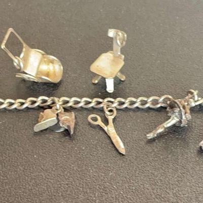 Sterling Charm Bracelet 