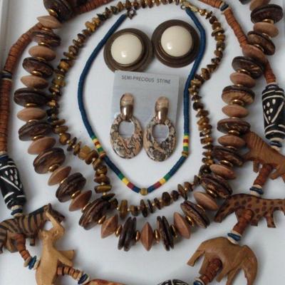 Wood Neckaces 