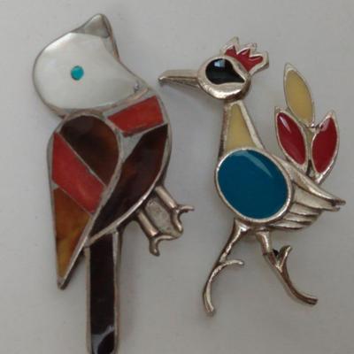 Road Runner & Bird Pins