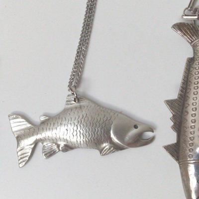 Vintage Fish Necklaces