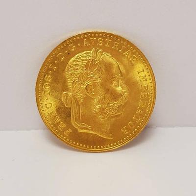 Austrian Gold 1 Ducat Coin 1915 – Franz Joseph I – 98.6% Fine Gold - Lot 2