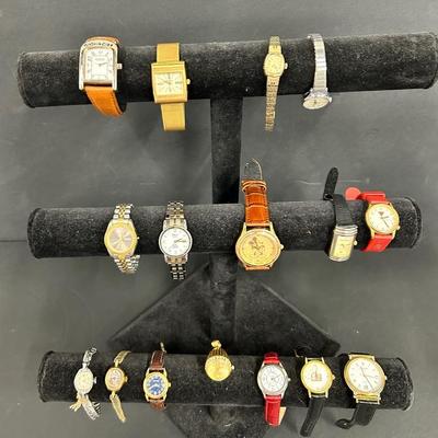 Vintage & Modern Ladies Watches - Fossil, Coach, Guess, Joan Rivers, & More