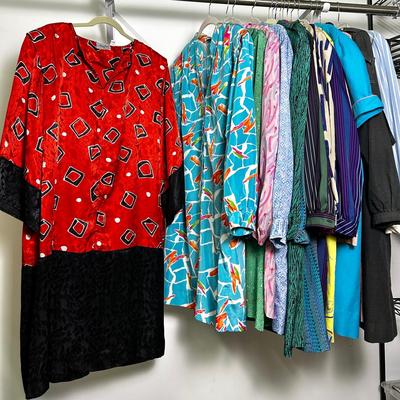 Vintage Dresses (size 20-22) - Schrader Sport, Adrianna Papell & More 