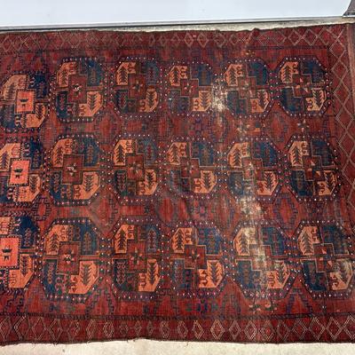 Afghan Ersari Area Rug - 8’6”X7’