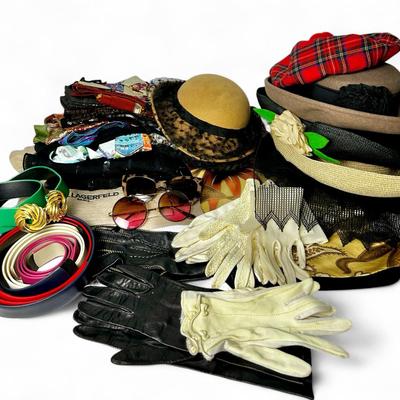 Geo W Bollman, Douglas Paquette, Louis Feraud, & More Hats, Scarves & Accessories