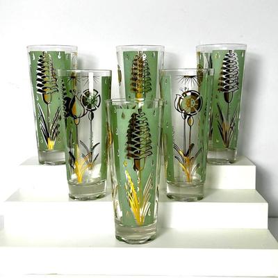 MCM Fred Press Bar Glasses - 6.75”h