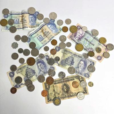 World Coins & Banknotes – Caribbean & Latin America, UK & More