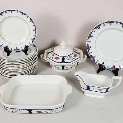 Adams Veruschka Ironstone Dinnerware - Plates & Serving Dishes