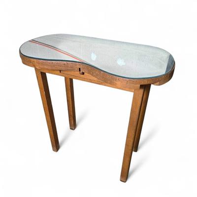 Vintage Aristo-Bilt Mirror Top Table 30"x16"x30"