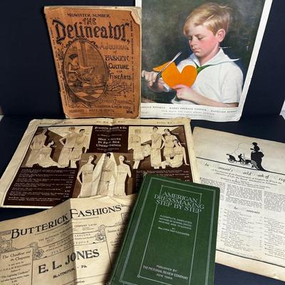 Antique & Vintage Fashion History Publications