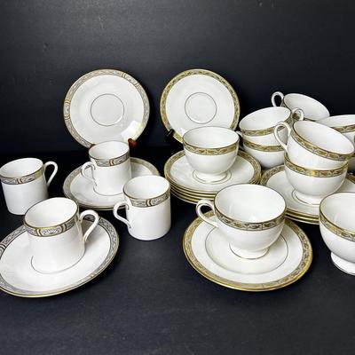 Wedgwood Marina Teacups & Denitasse