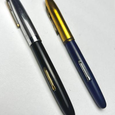 Vintage Watermen's Fountain Pens: Ideal with 14K Nib  & Skywriter