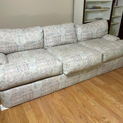 Classic Gallery Low Slung Sofa With Southwestern Style Upholstery - 89X40X31” - 2 Of 2