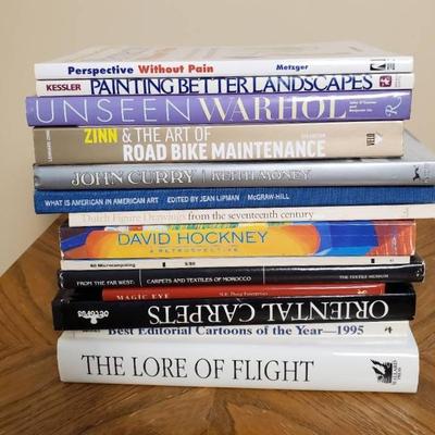 Coffee Table Books: Art, Art Technique, Carpets & More