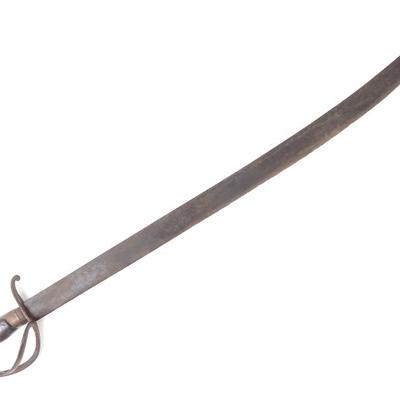 Lot 10 espada ancha spanish colonial sword